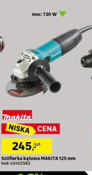 Szlifierka kątowa Makita 125 mm