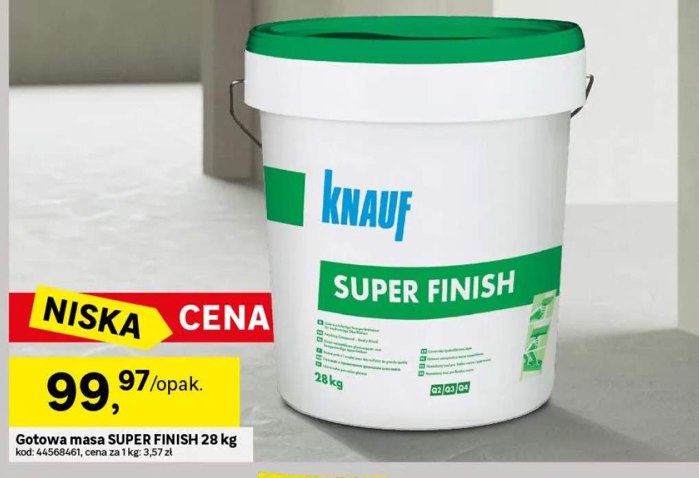 Gotowa masa Super Finish 28 kg Knauf