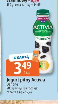 Jogurt pitny Activia