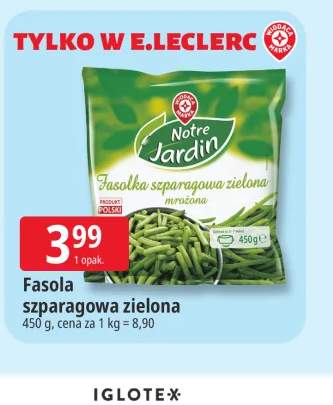Fasola szparagowa zielona Notre Jardin