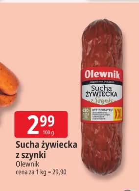 Kiełbasa sucha żywiecka z szynki Olewnik