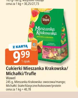 Cukierki Mieszanka Krakowska owocowa Wawel +6 wariantów