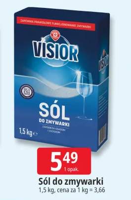 Sól do zmywarki Visior