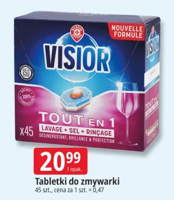 Tabletki do zmywarki Visior