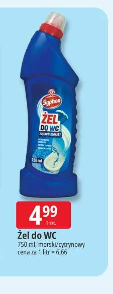 Żel do WC morski Syphon +1 wariant