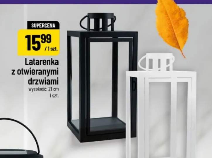 Latarenka z otwieranymi drzwiami