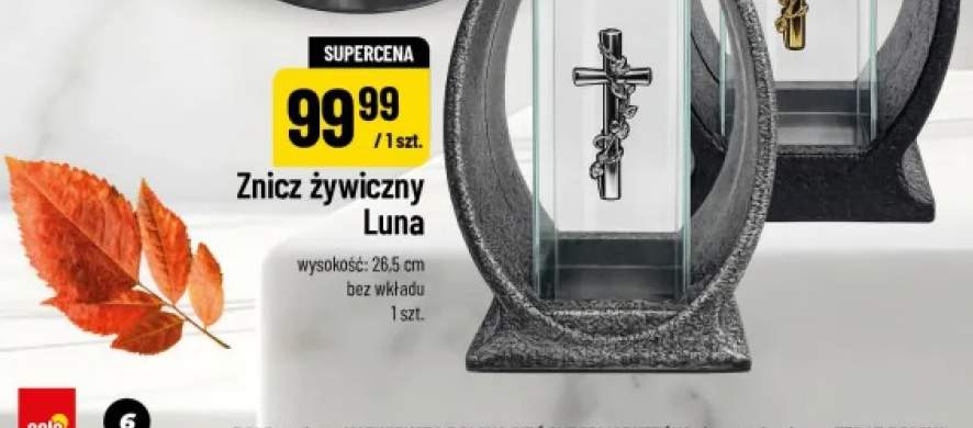 Znicz żywiczny Luna