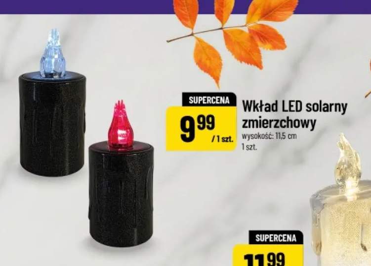 Wkład LED solarny zmierzchowy