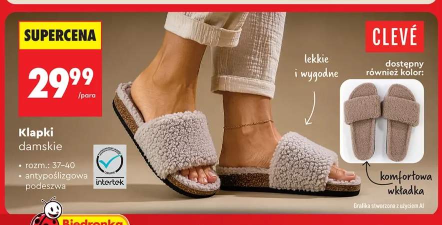 Klapki damskie