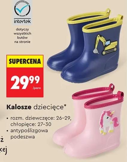 Kalosze dziecięce Clevé