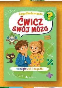 Książka Ćwicz swój mózg Zagadkołamacze Łamigłówki i zagadki Delta