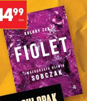 Książka Kolory zła Fiolet Małgorzata Oliwia Sobczak