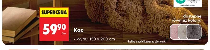 Koc 150x200 cm Smukee