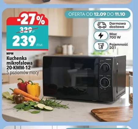 Kuchenka mikrofalowa 20-KMM-12 Mpm