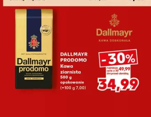 Kawa ziarnista Dallmayr Prodomo