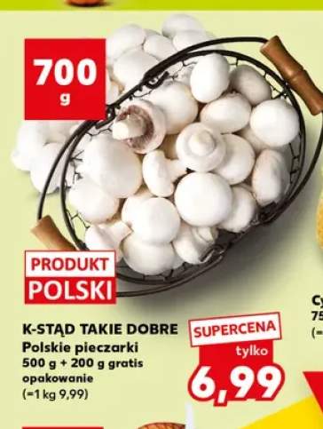 Pieczarki polskie K-Stąd Takie Dobre