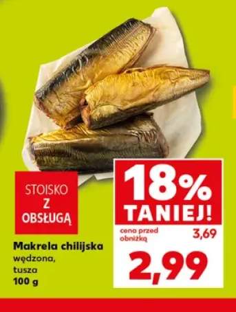 Makrela chilijska wędzona tusza