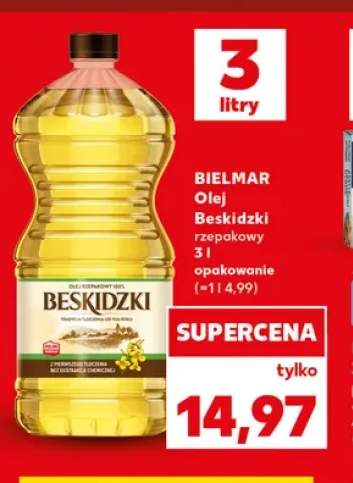 Olej rzepakowy Beskidzki Bielmar