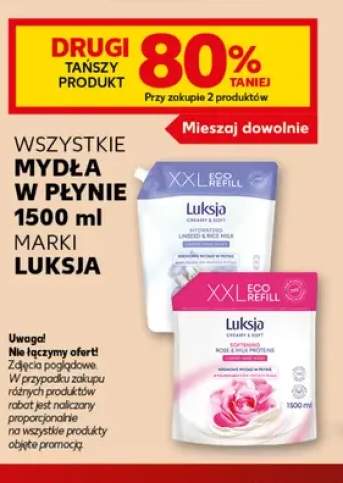 Mydła w płynie 1500 ml marki Luksja +2 warianty