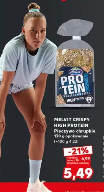 Pieczywo chrupkie Melvit Crispy High Protein