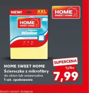Ściereczka z mikrofibry do okien Home Sweet +1 wariant