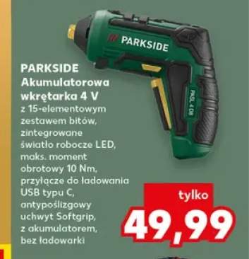 Akumulatorowa wkrętarka Parkside