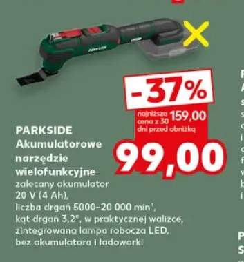Akumulatorowe narzędzie wielofunkcyjne Parkside