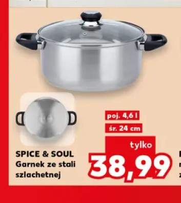 Garnek ze stali szlachetnej Spice & Soul