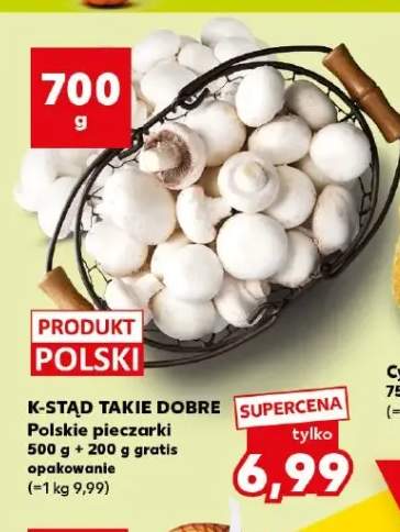 Polskie pieczarki K-Stąd Takie Dobre
