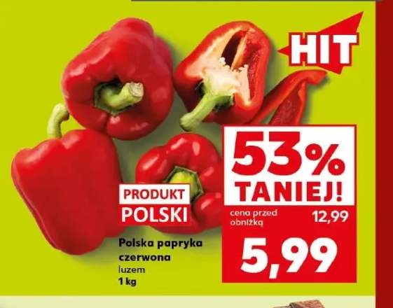 Polska papryka czerwona