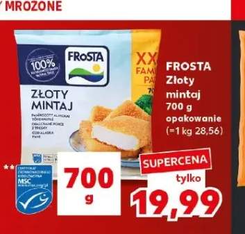 Złoty mintaj Frosta