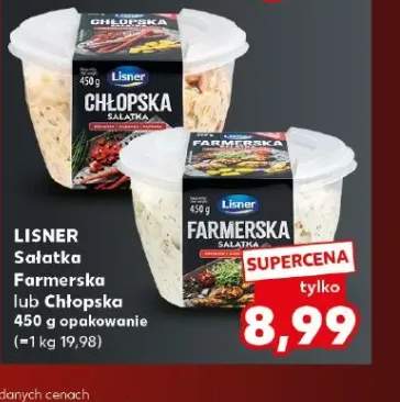 Sałatka Farmerska Lisner +1 wariant