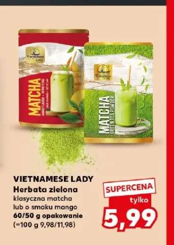 Herbata zielona o smaku mango Vietnamese Lady +1 wariant