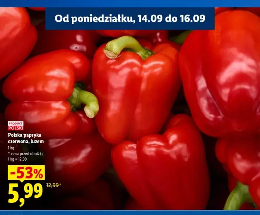 Papryka czerwona polska