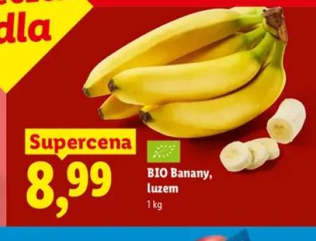 Banany BIO Ryneczek Lidla