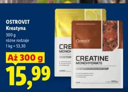 Kreatyna lemon OstroVit +1 wariant