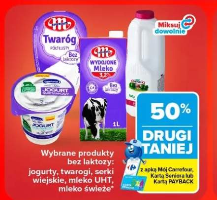 Produkty bez laktozy +4 warianty