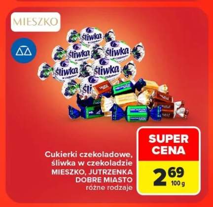 Śliwka w czekoladzie Mieszko +1 wariant