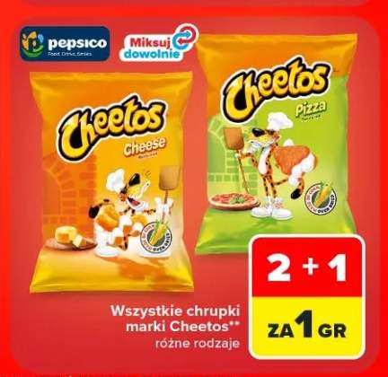 Chrupki Cheetos Pizza +2 warianty