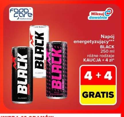 Napój energetyzujący Black Classic +2 warianty