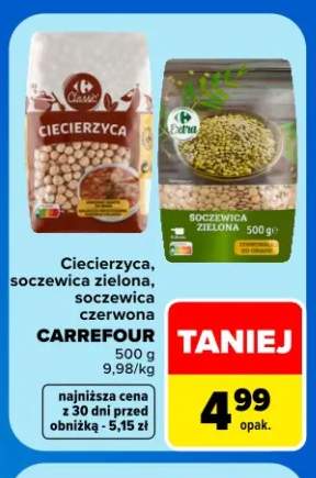 Ciecierzyca Carrefour +2 warianty