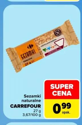 Sezamki naturalne Carrefour