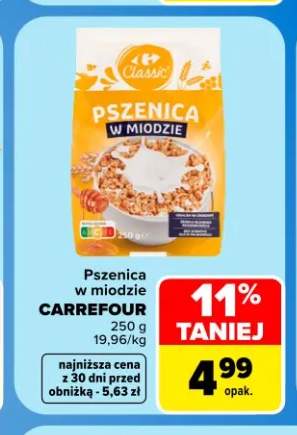Pszenica w miodzie Carrefour