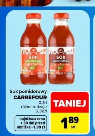 Sok pomidorowy Carrefour