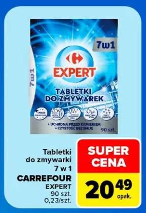 Tabletki do zmywarki 7 w 1 Carrefour Expert