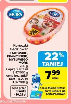 Koreczki śledziowe kartuskie Mors +2 warianty