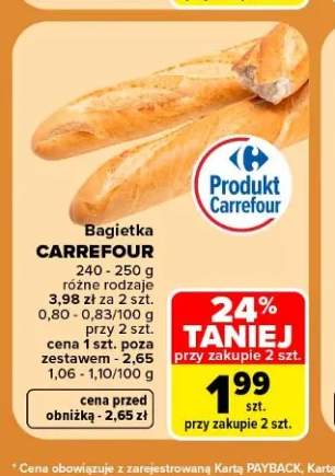 Bagietka Carrefour