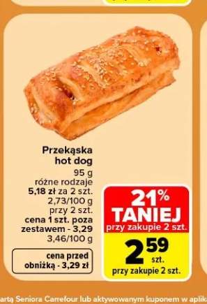 Przekąska hot dog