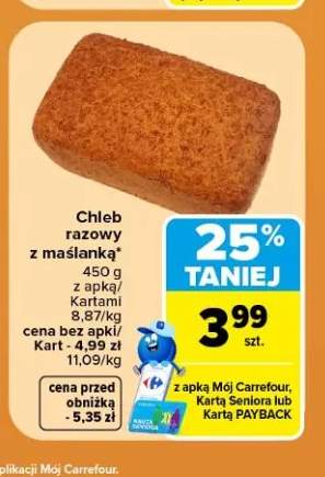Chleb razowy z maślanką