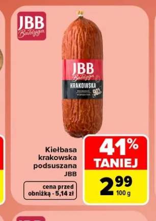 Kiełbasa krakowska podsuszana JBB